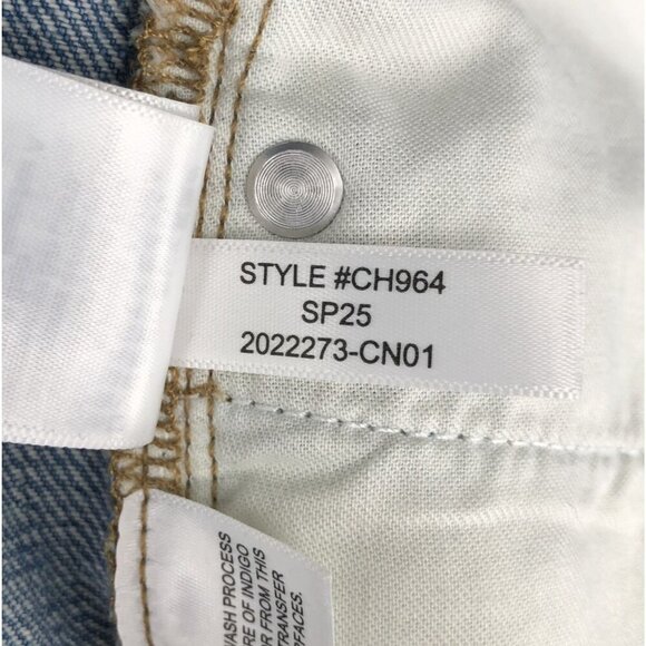 J.Crew Women's Mid-Rise Straight Jean Size 32 Elise Wash No Stretch Rigid Denim - Picture 6 of 9